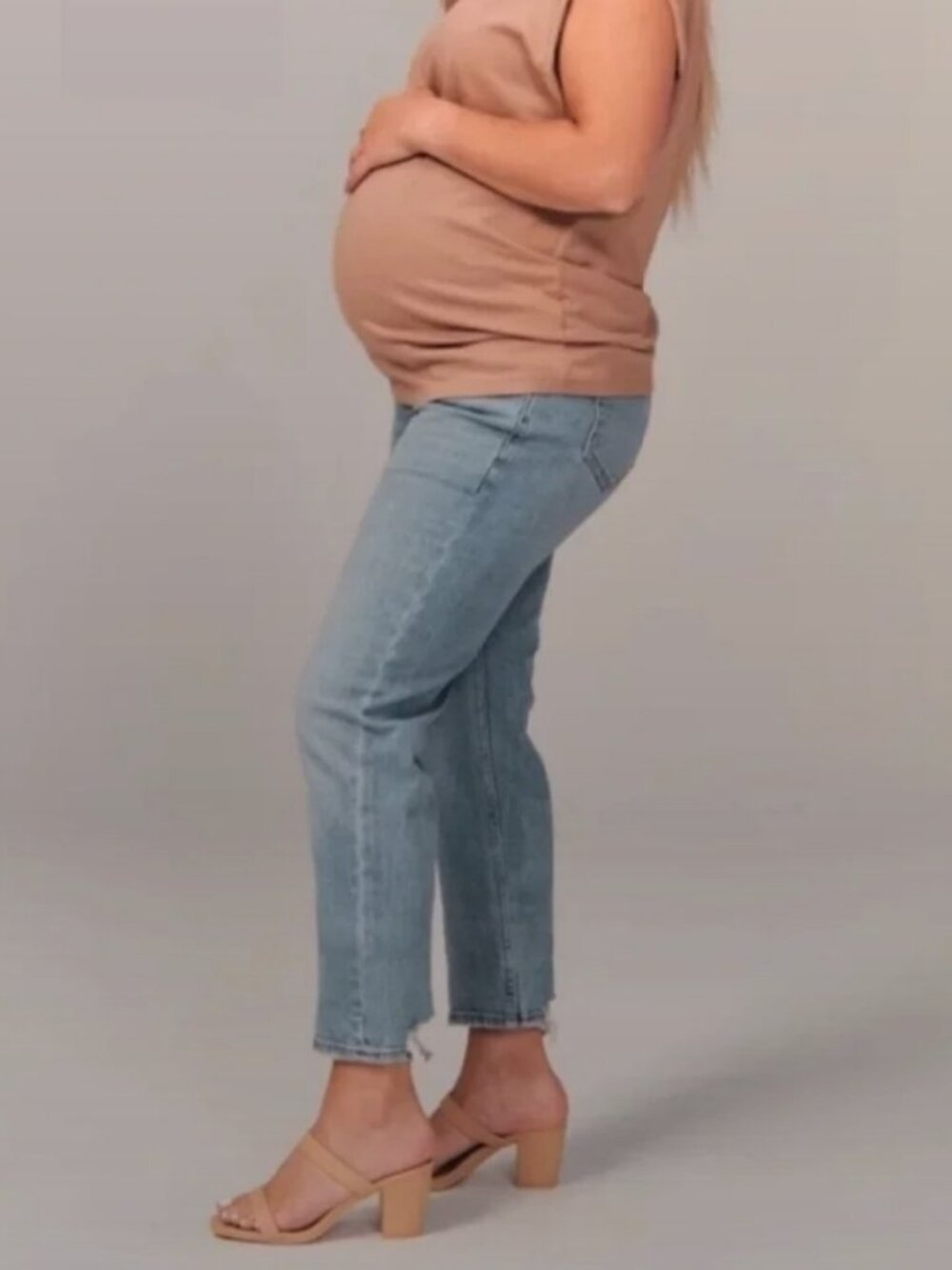 Abercrombie & Fitch - The Ankle Straight MATERNITY Jeans - Size 4